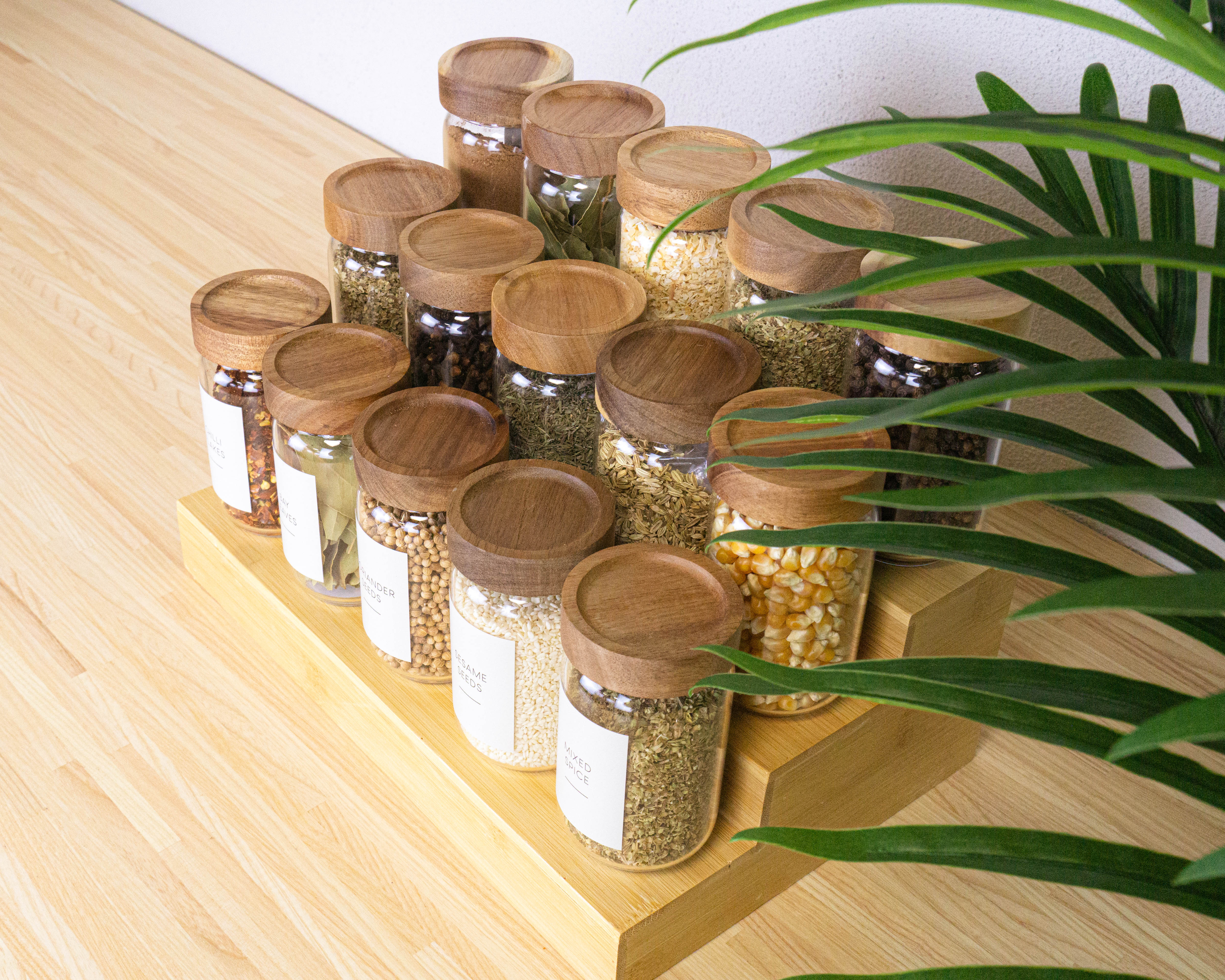 200ml Woodend Spice Jar Bundle with Step - Image 4