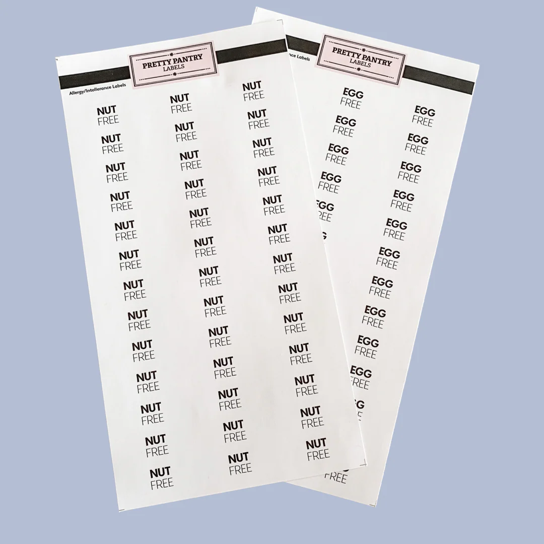 Allergy/Intolerance Labels - Image 4