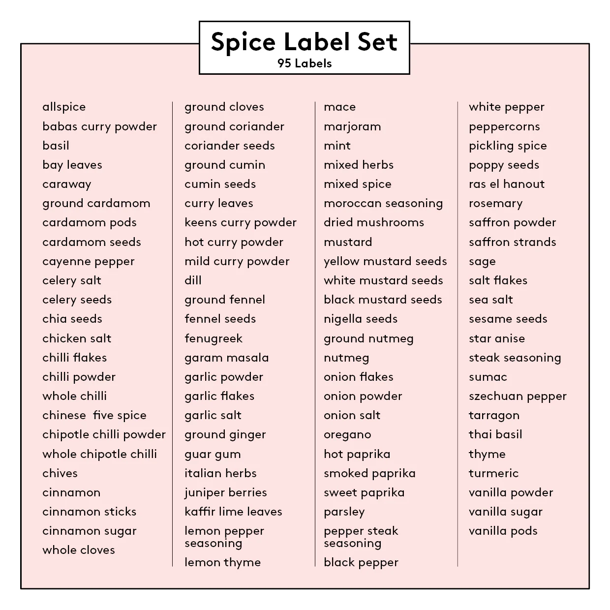 175ml Bamboo Spice Jar Bundle with Step - Image 3