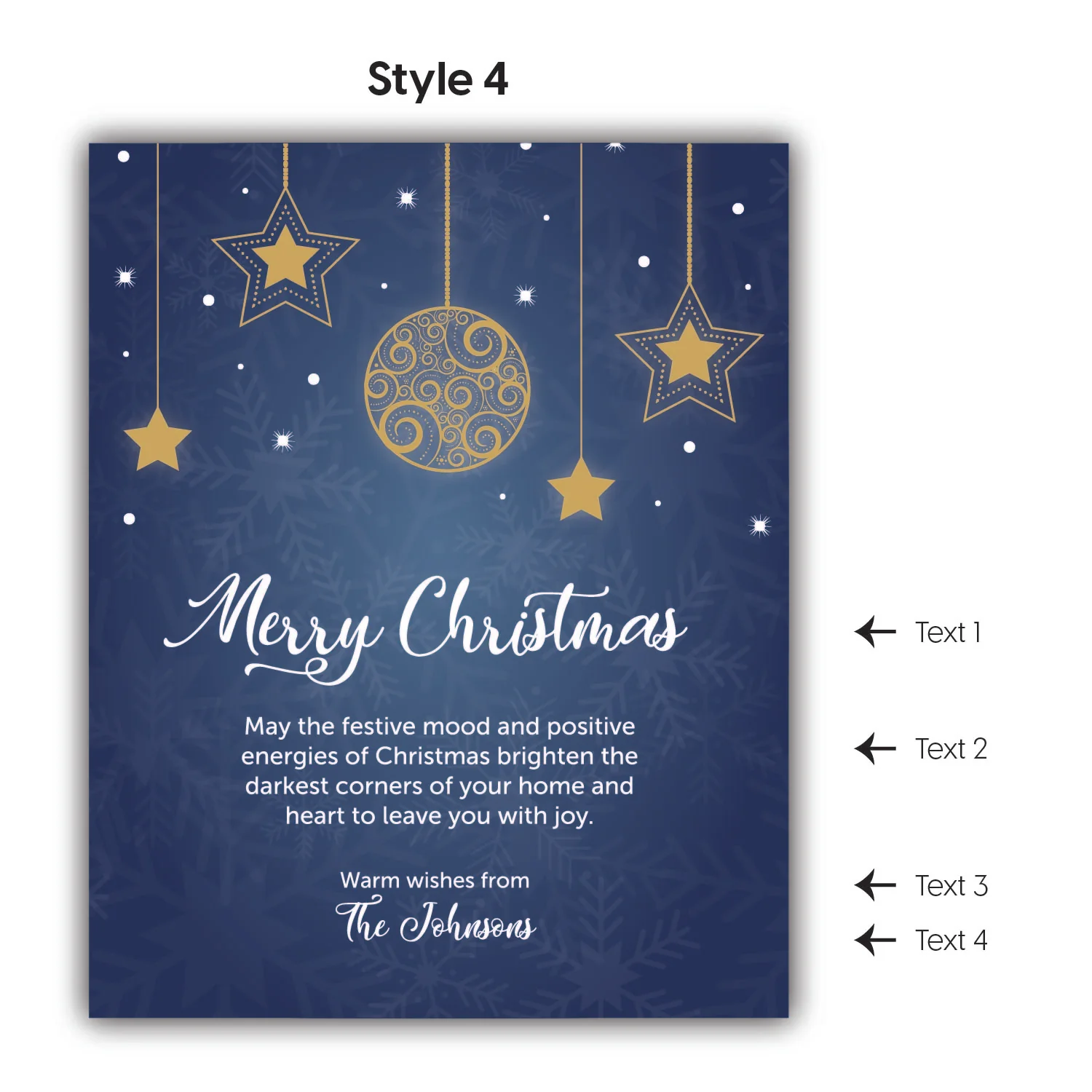 Christmas Wine Labels - Various Designs - Image 7