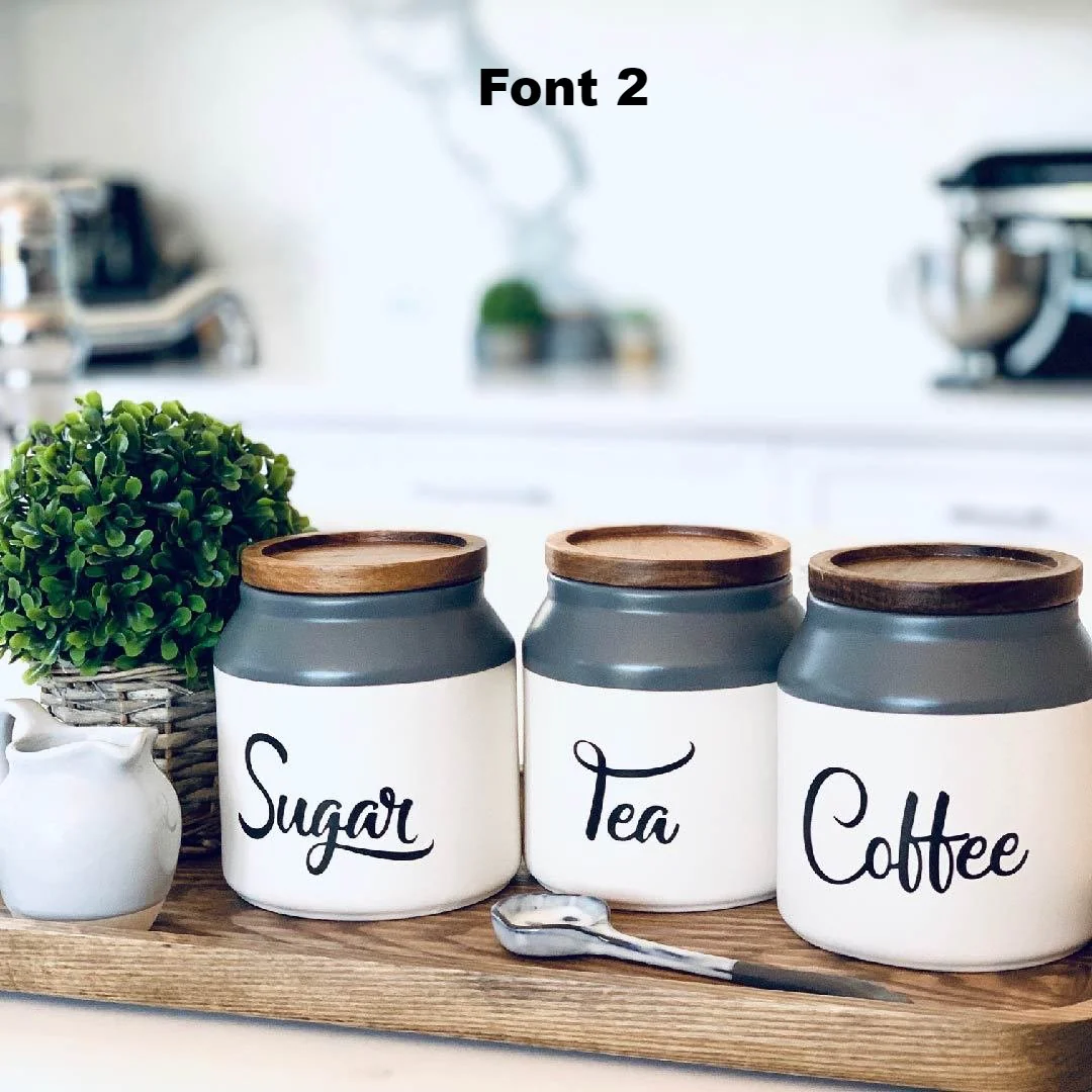 Coffee, Tea and Sugar Labels - Image 3