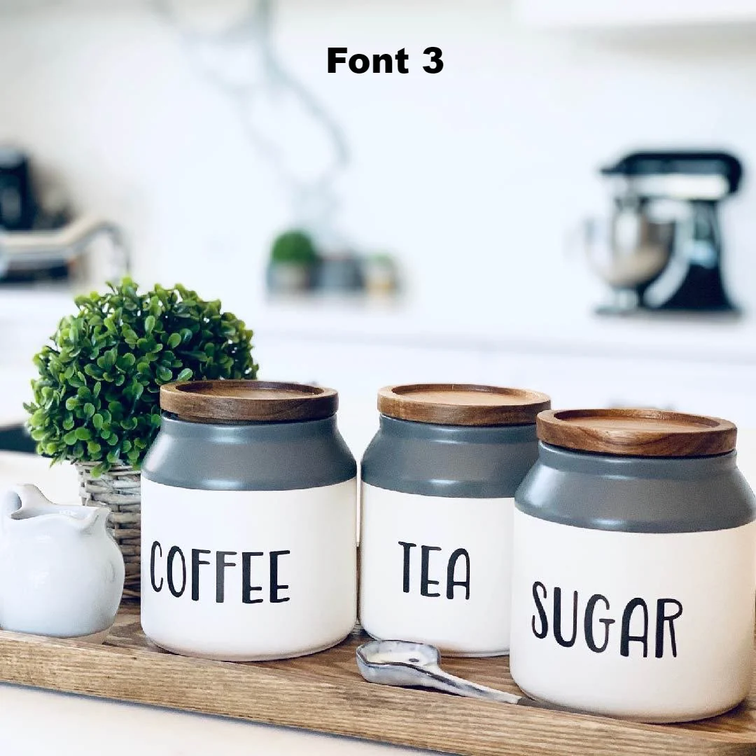 Coffee, Tea and Sugar Labels - Image 4