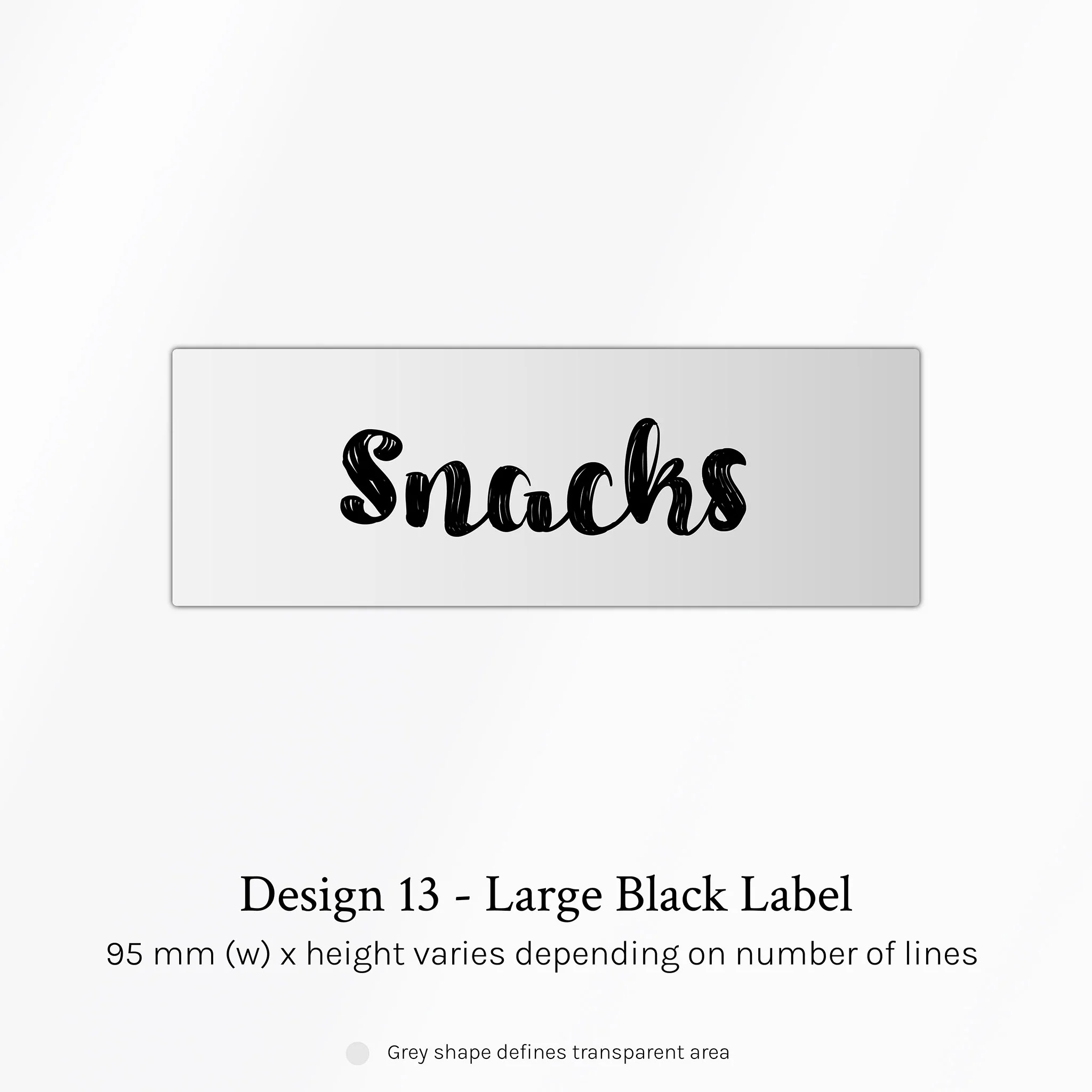 Custom Pantry Labels (Design 1 - Design 25) - Image 43