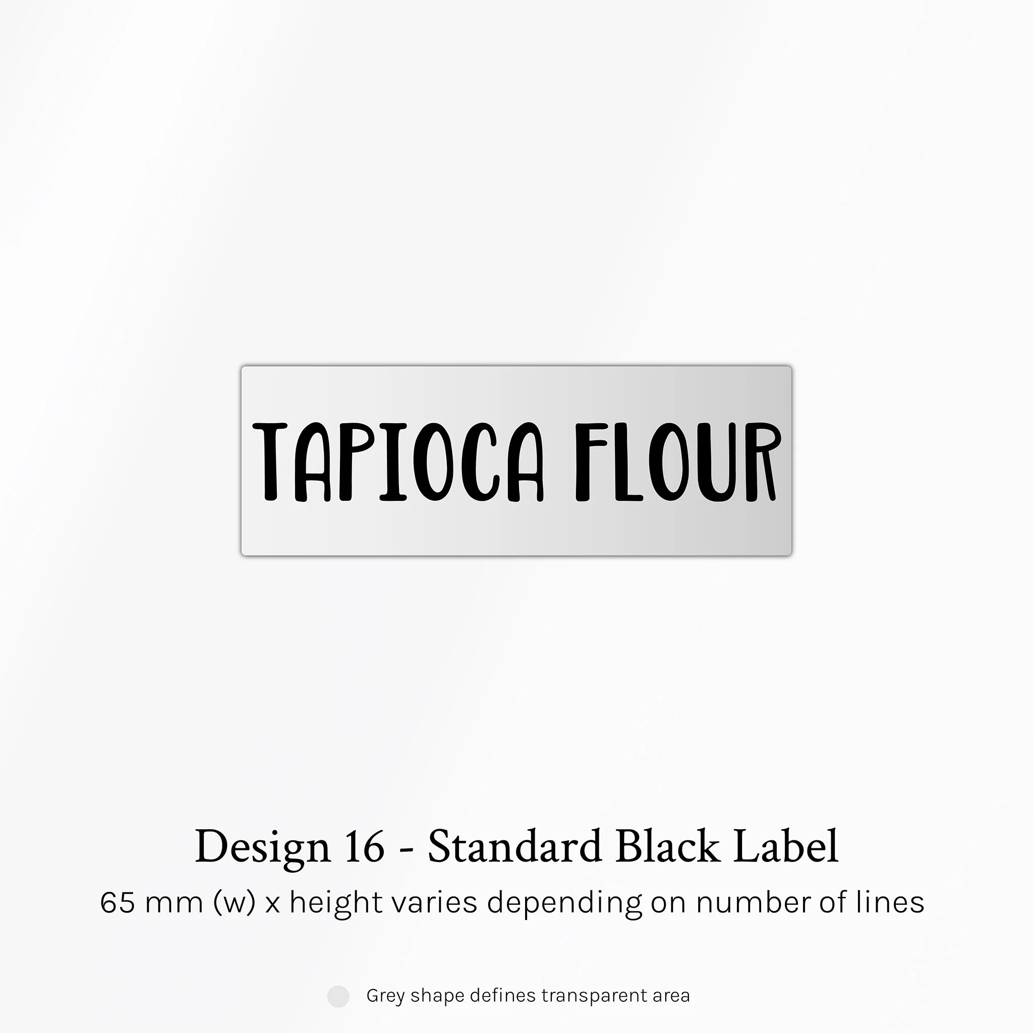 Custom Pantry Labels (Design 1 - Design 25) - Image 49