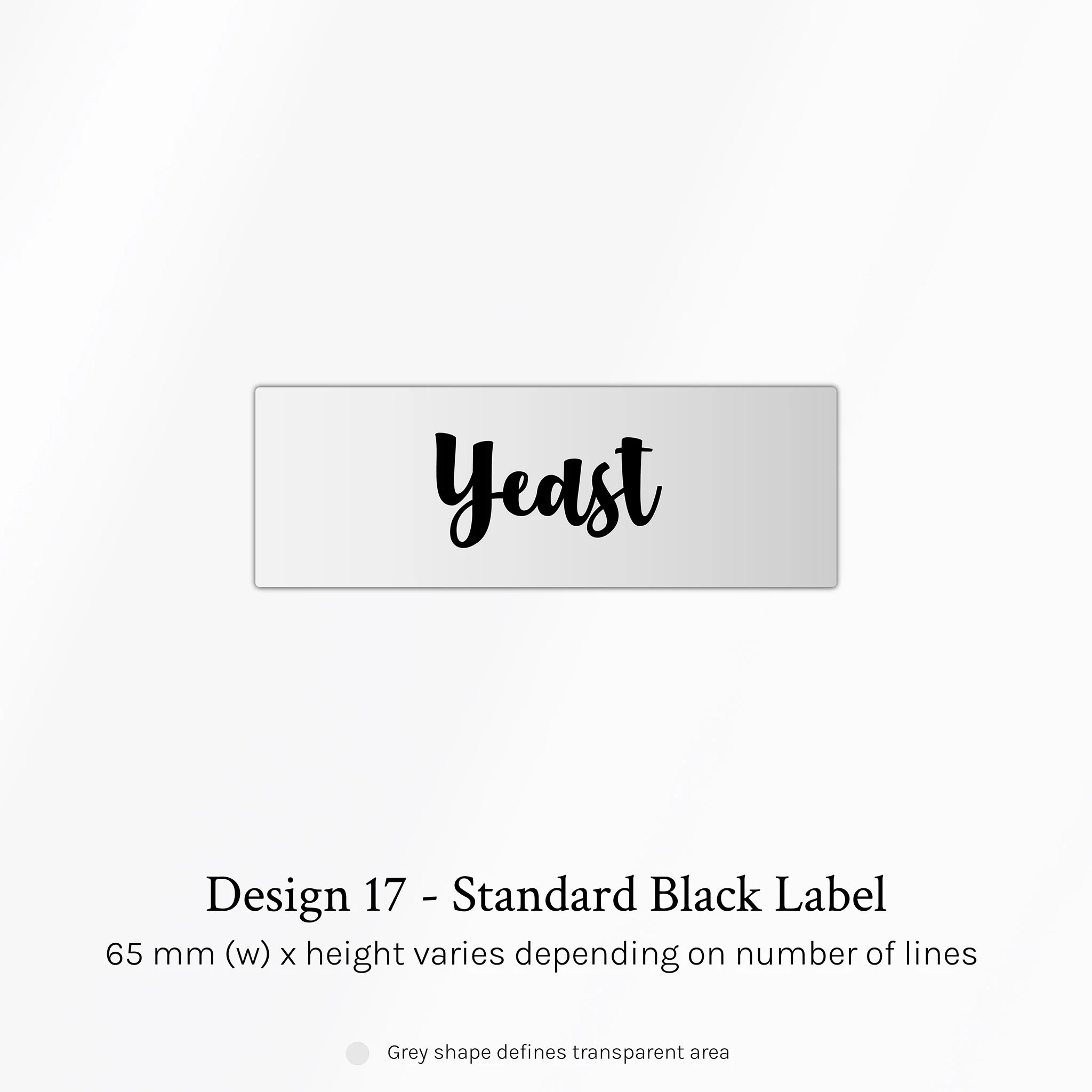 Custom Pantry Labels (Design 1 - Design 25) - Image 53