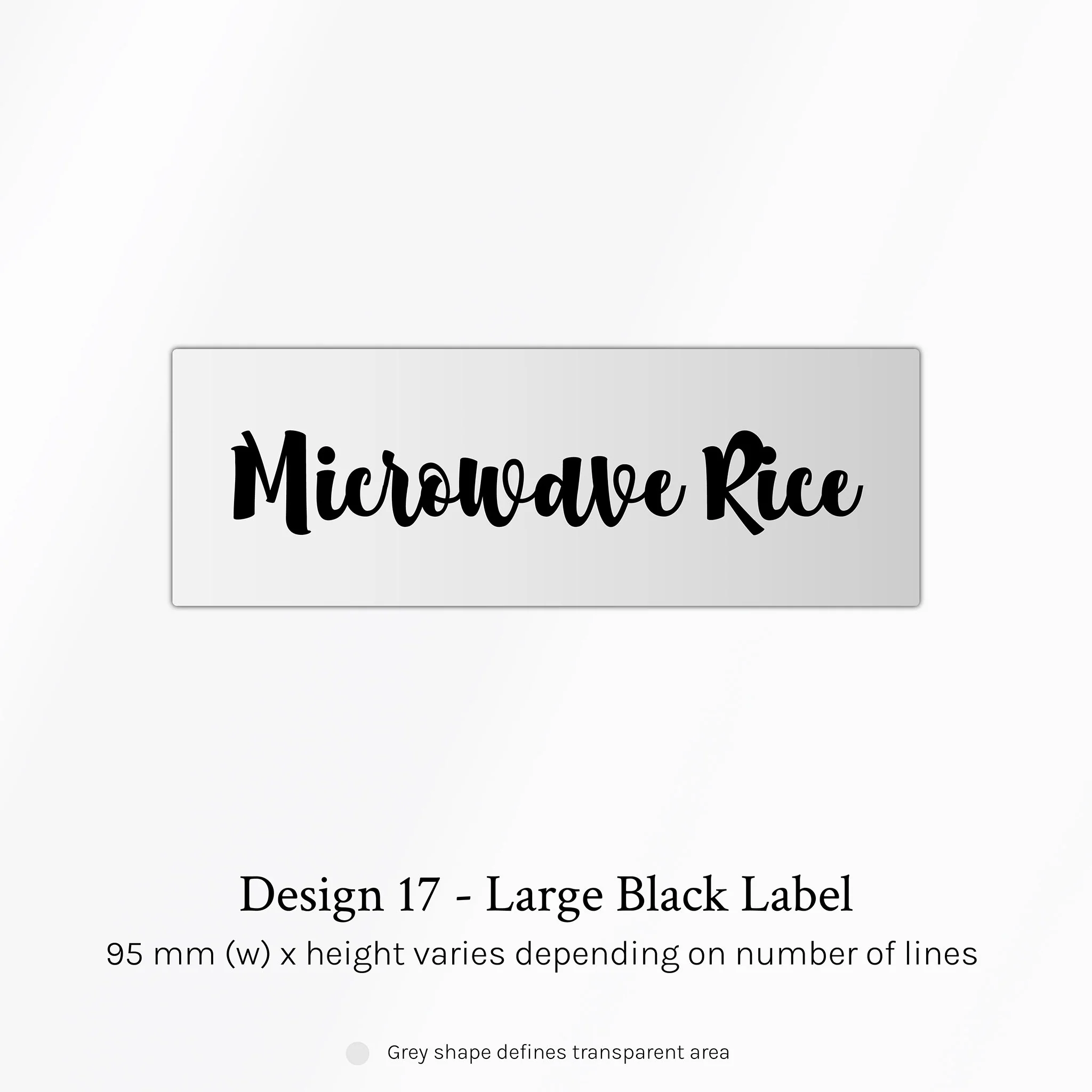 Custom Pantry Labels (Design 1 - Design 25) - Image 55