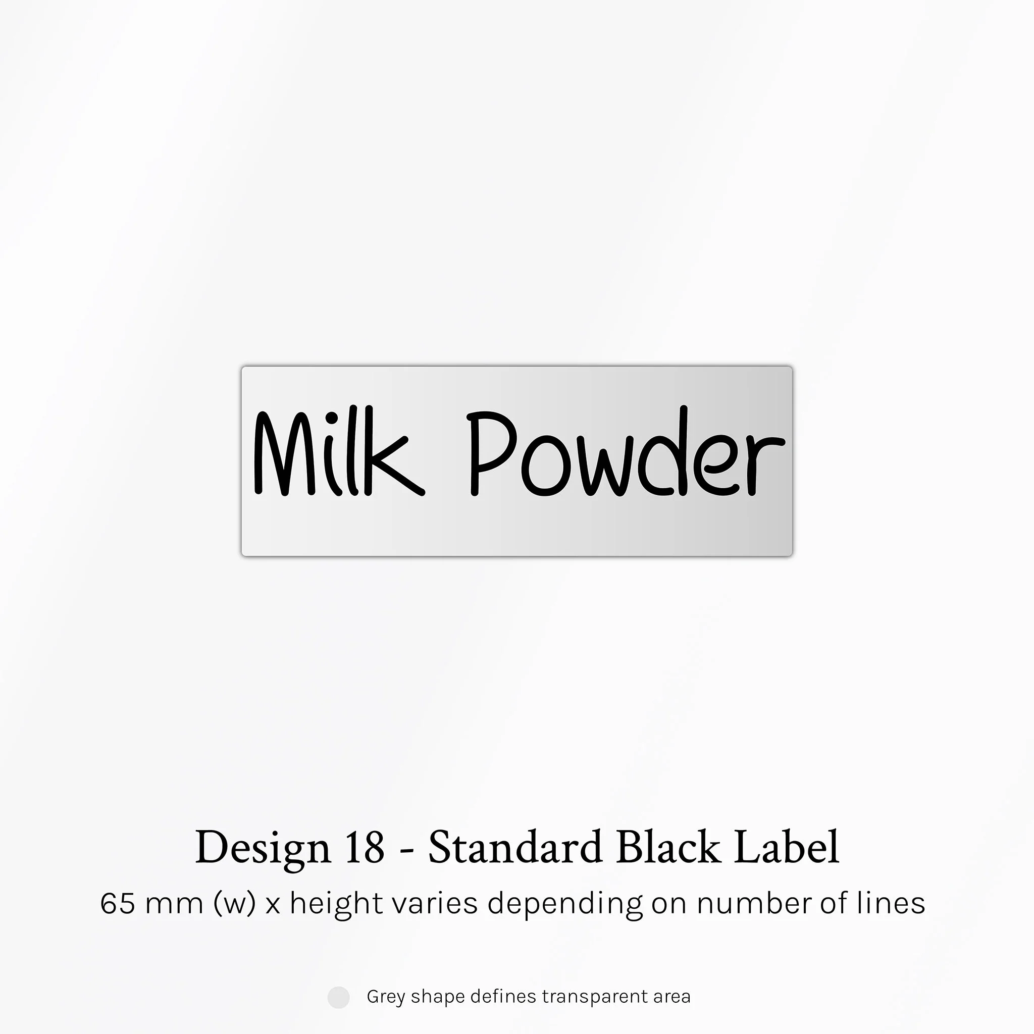 Custom Pantry Labels (Design 1 - Design 25) - Image 57