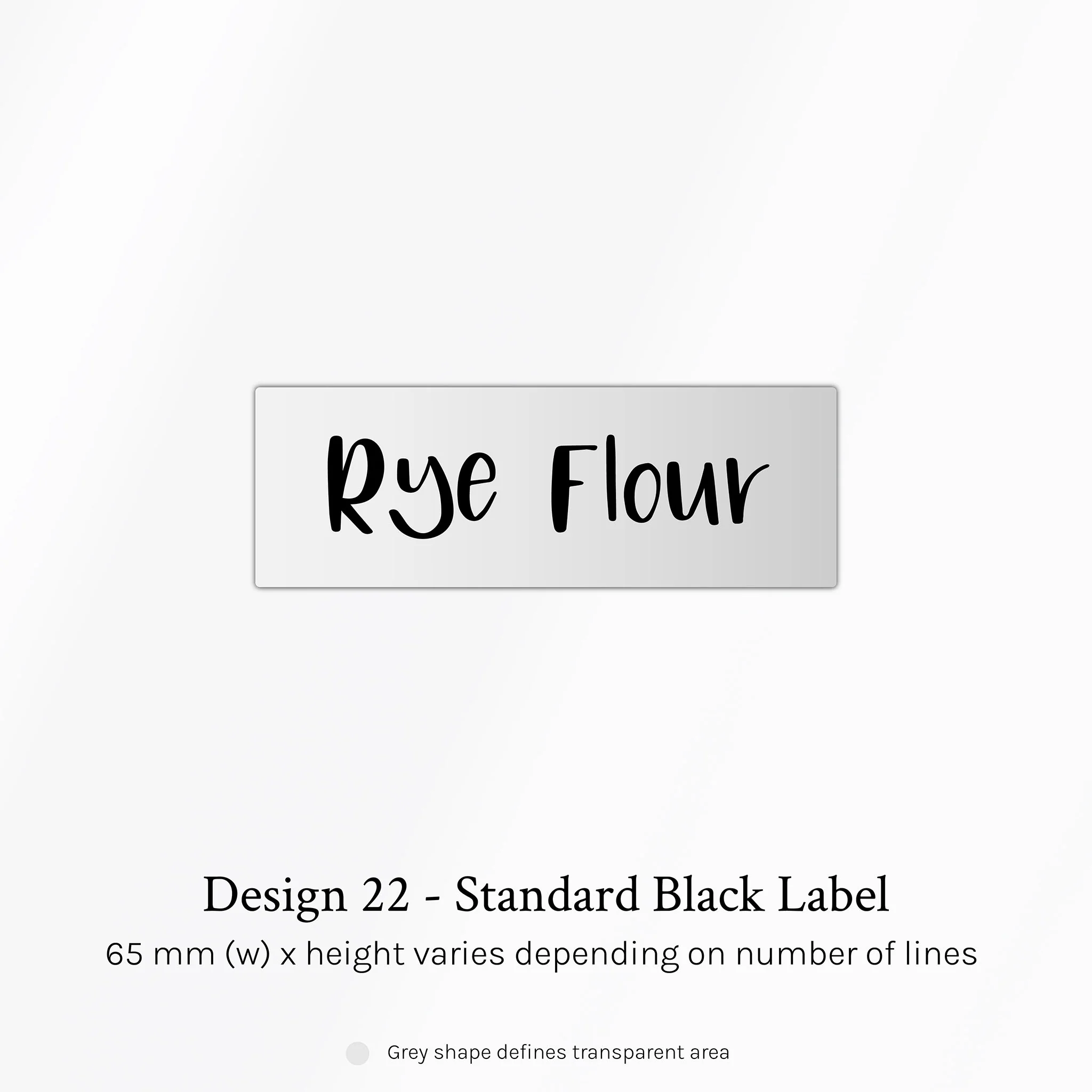Custom Pantry Labels (Design 1 - Design 25) - Image 71