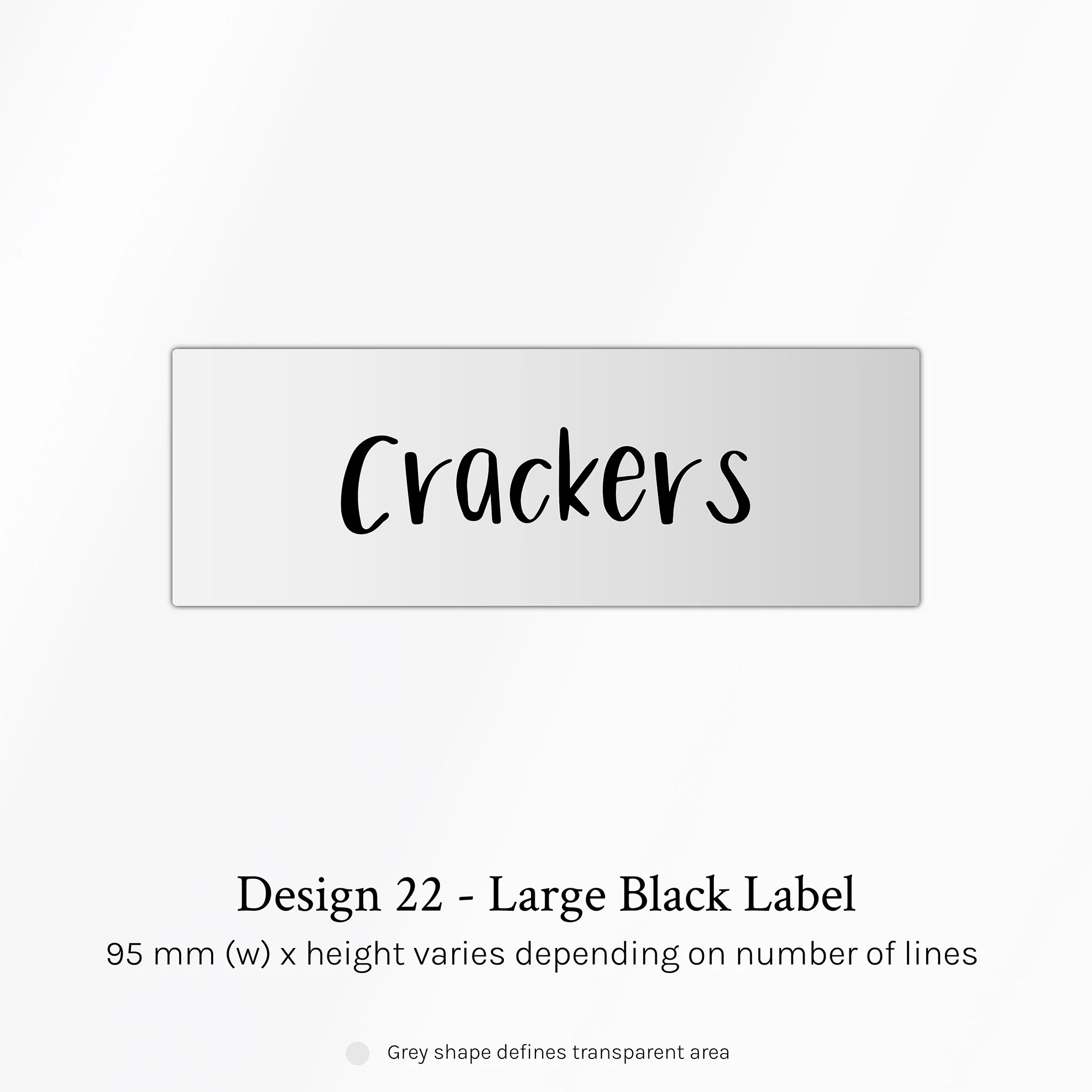Custom Pantry Labels (Design 1 - Design 25) - Image 73
