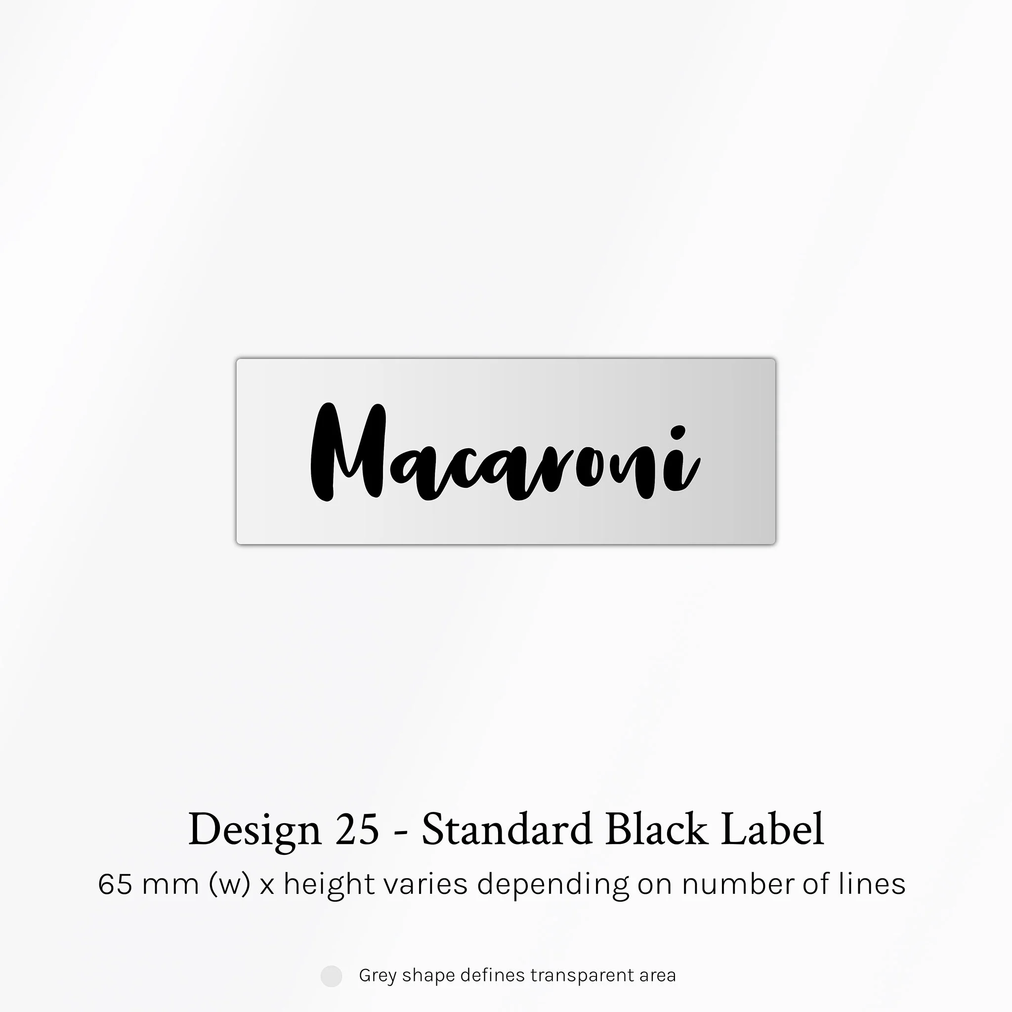 Custom Pantry Labels (Design 1 - Design 25) - Image 85