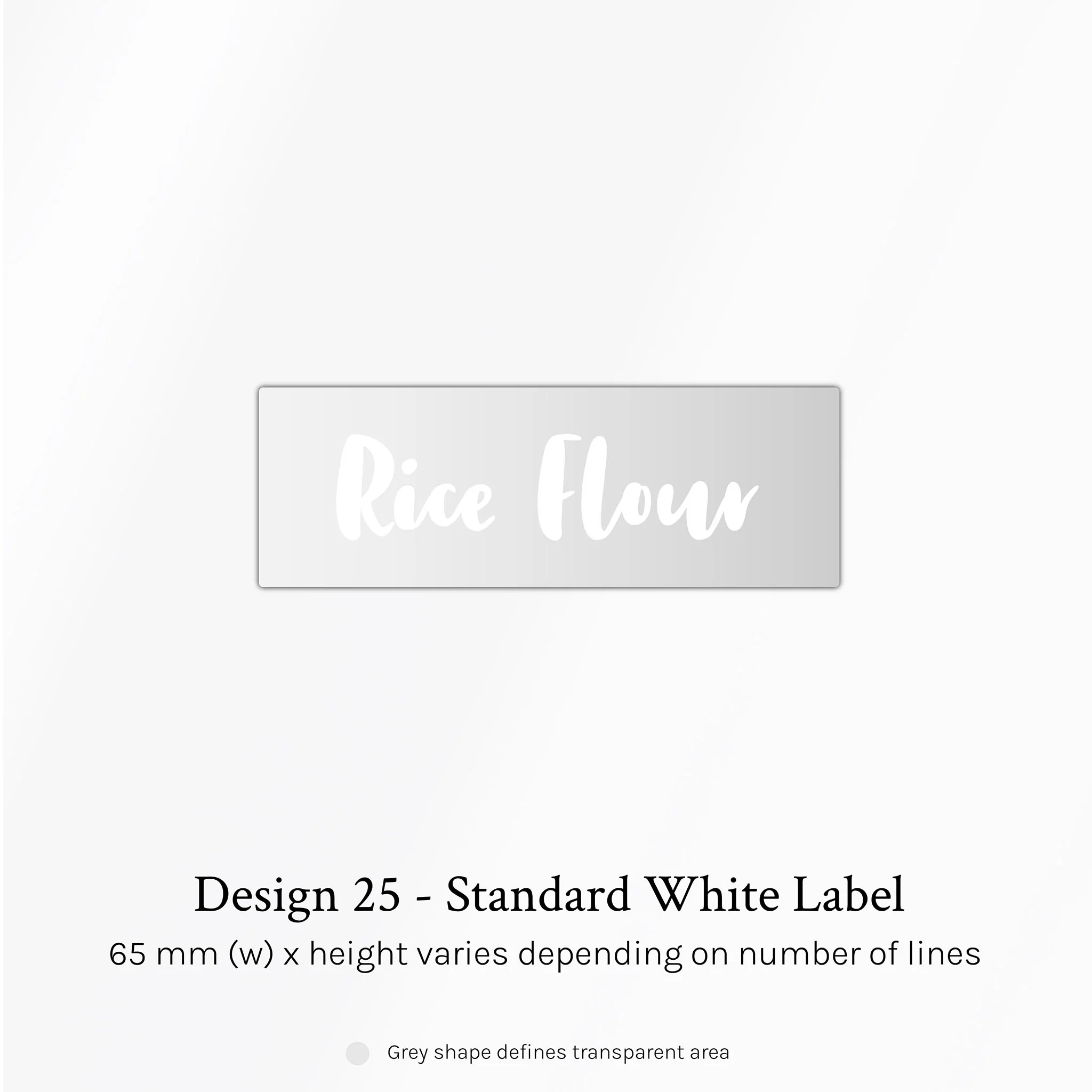 Custom Pantry Labels (Design 1 - Design 25) - Image 86