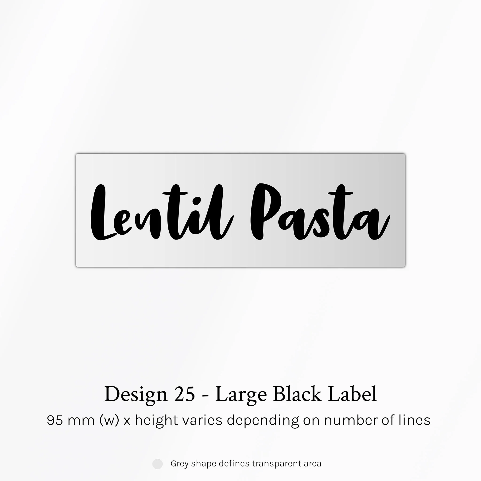 Custom Pantry Labels (Design 1 - Design 25) - Image 87