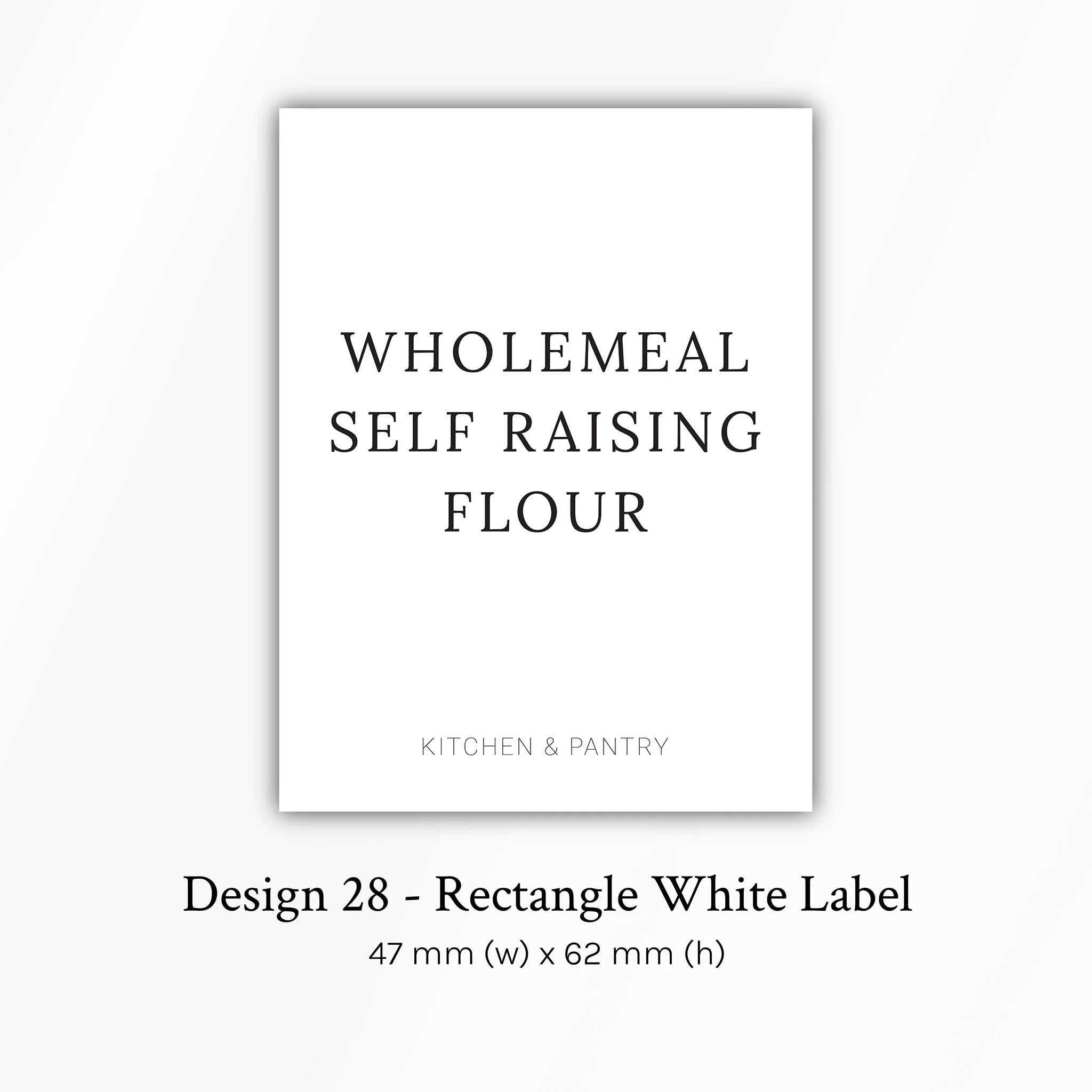 Custom Pantry Labels (Design 26 - Design 30) - Image 16