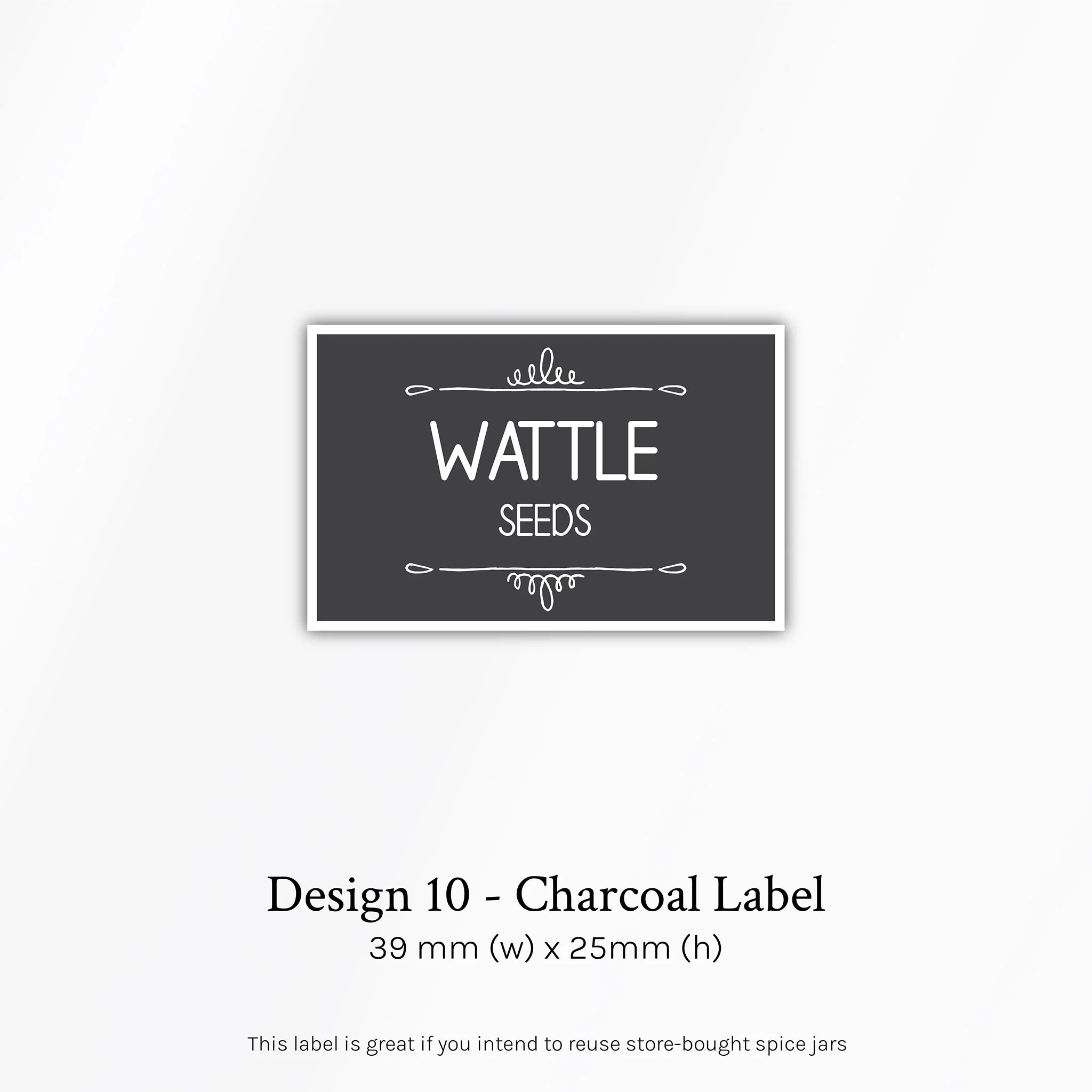Custom Spice Jar Labels (All Designs) - Image 34