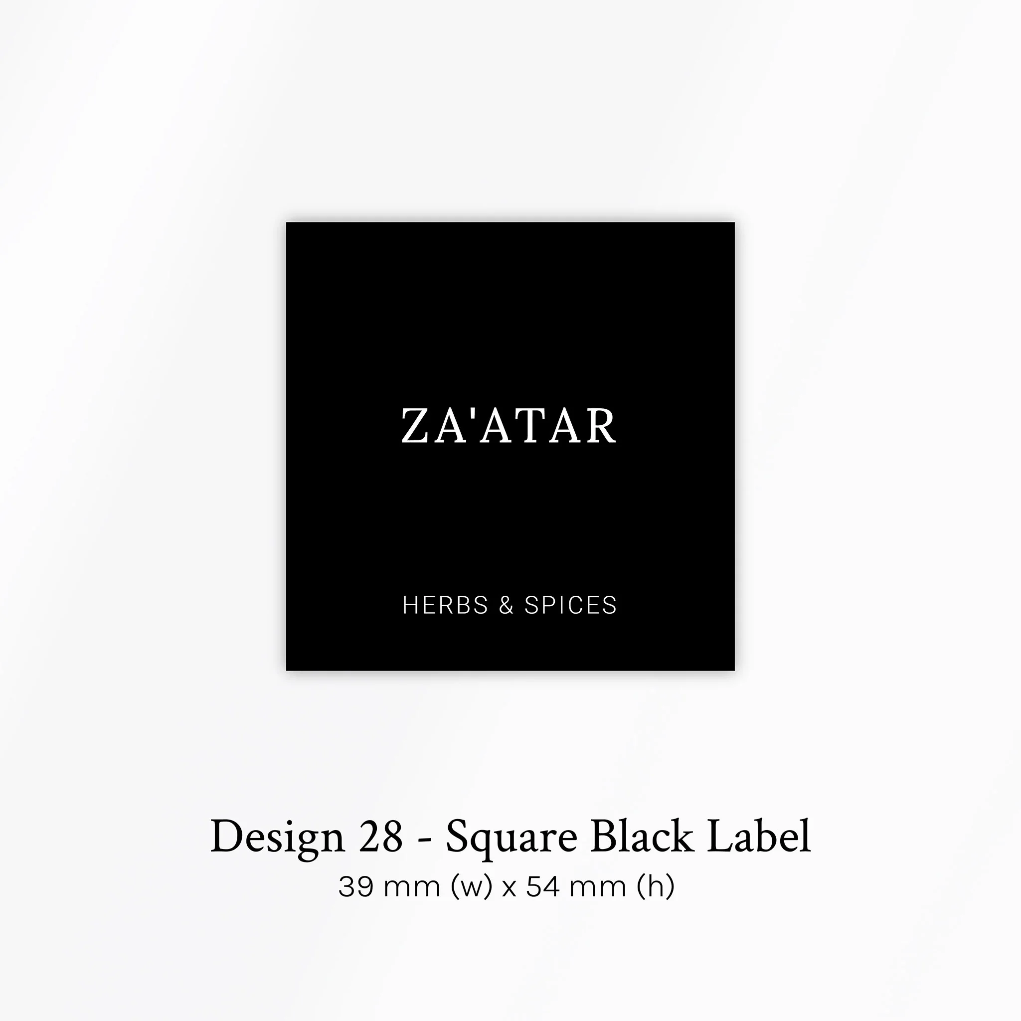 Custom Spice Jar Labels (All Designs) - Image 94