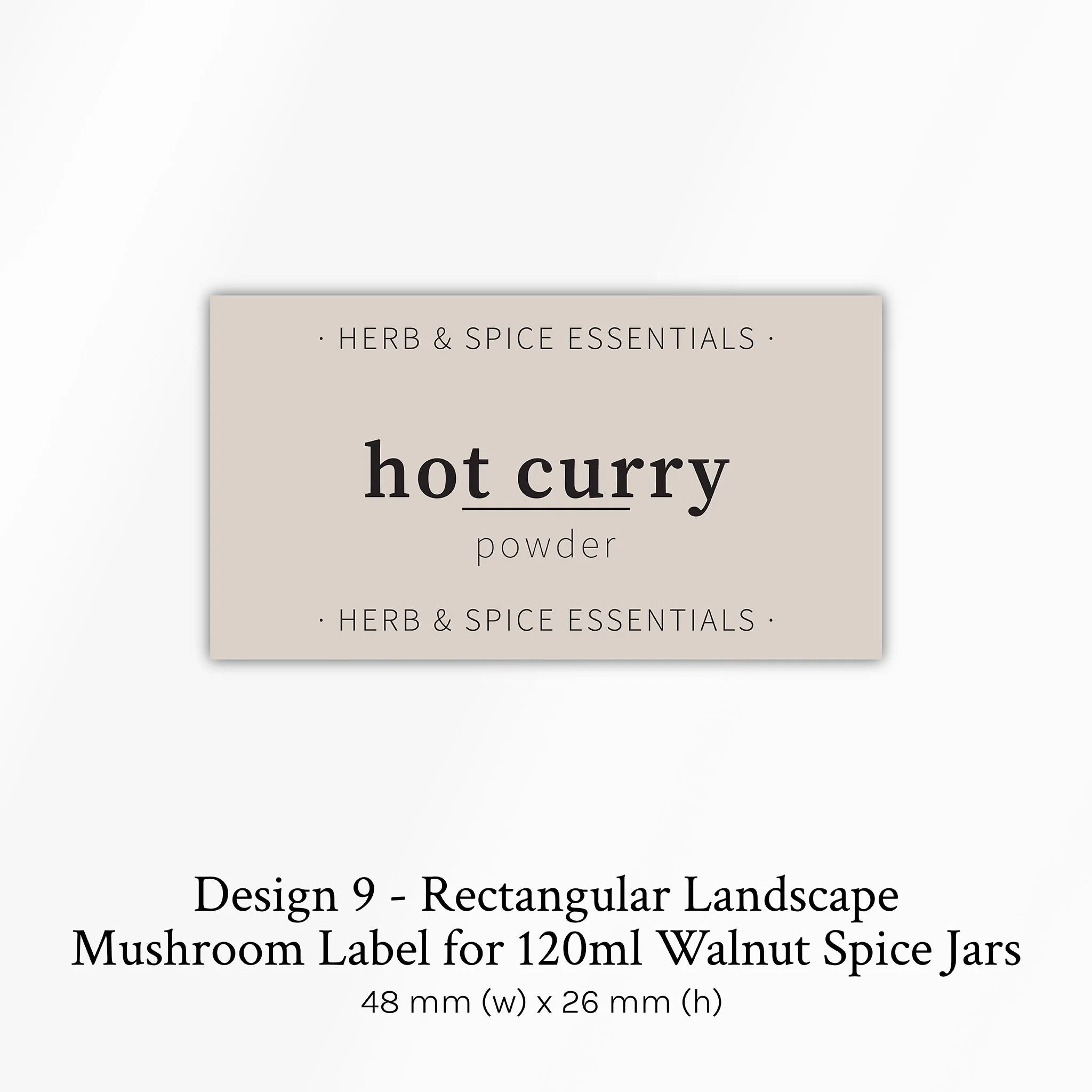 Custom Spice Jar Labels (All Designs) - Image 99