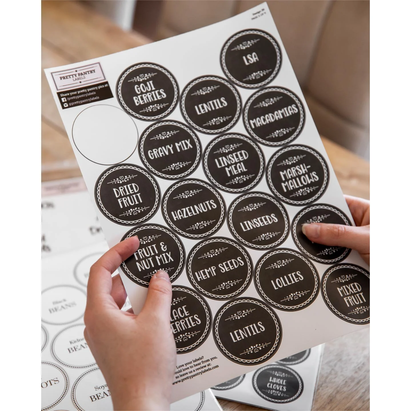 Pantry Label Set - Design 20 - Image 4