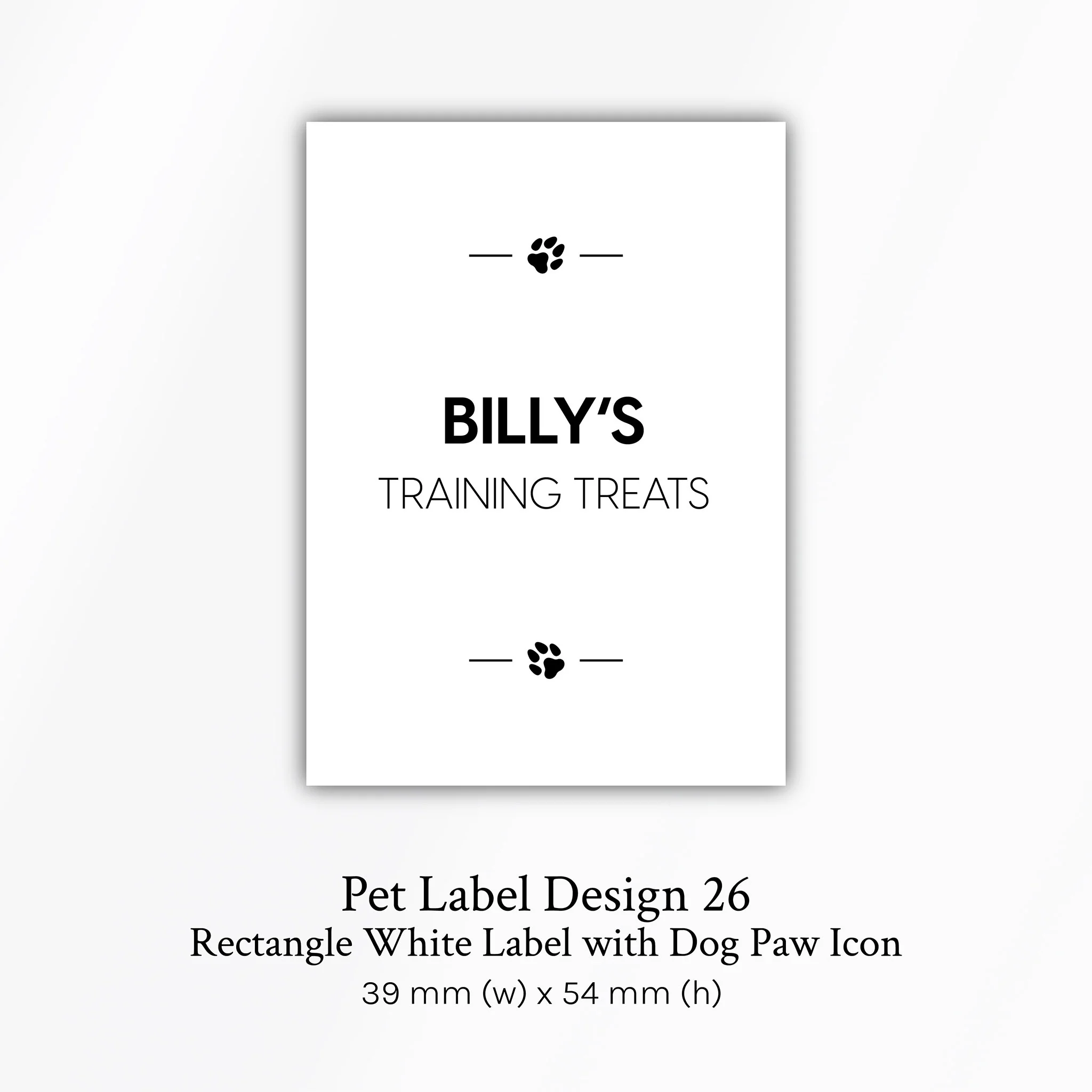 Custom Pet Labels - Design 26 - Image 6