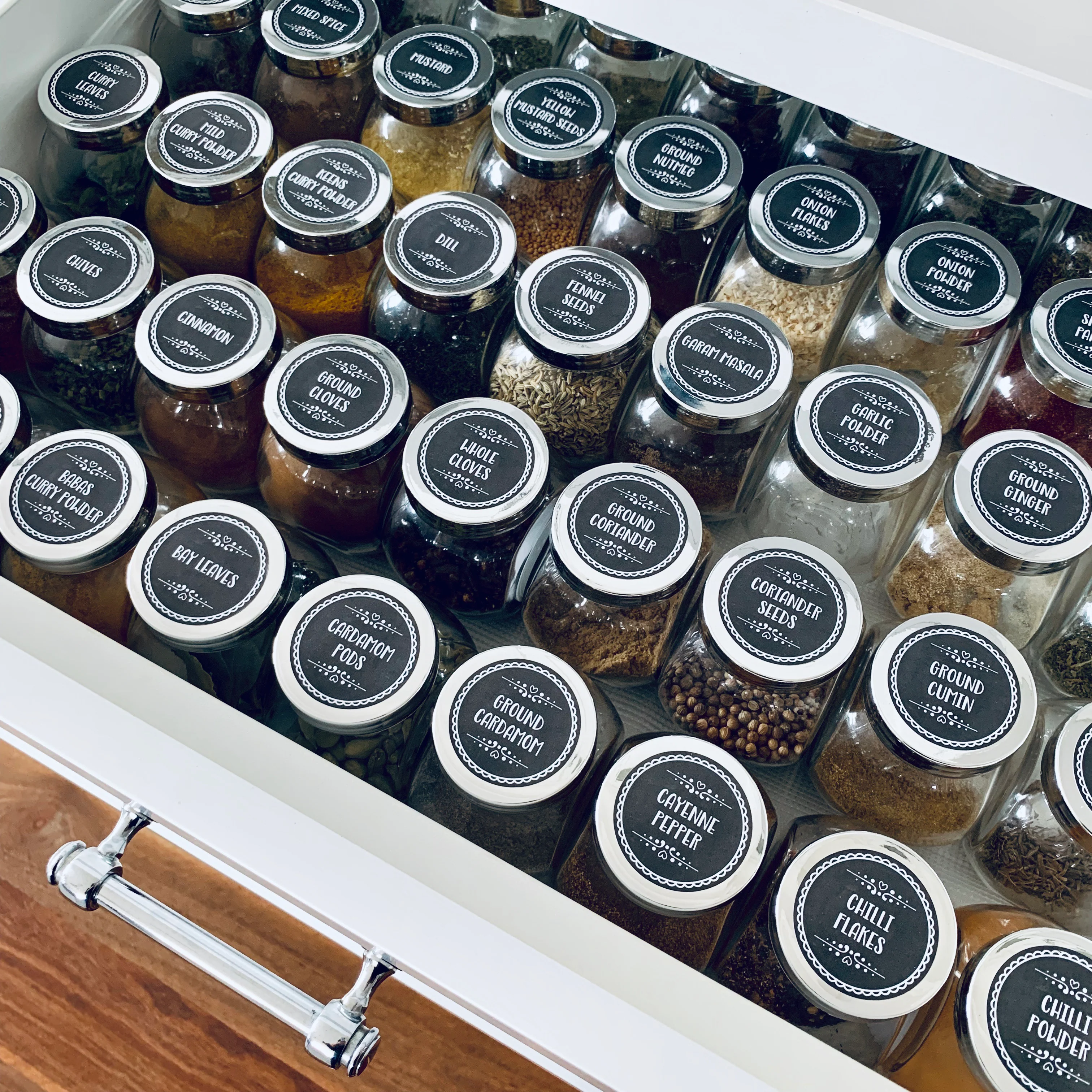 Spice Jar Label Set - Design 20 - Image 3