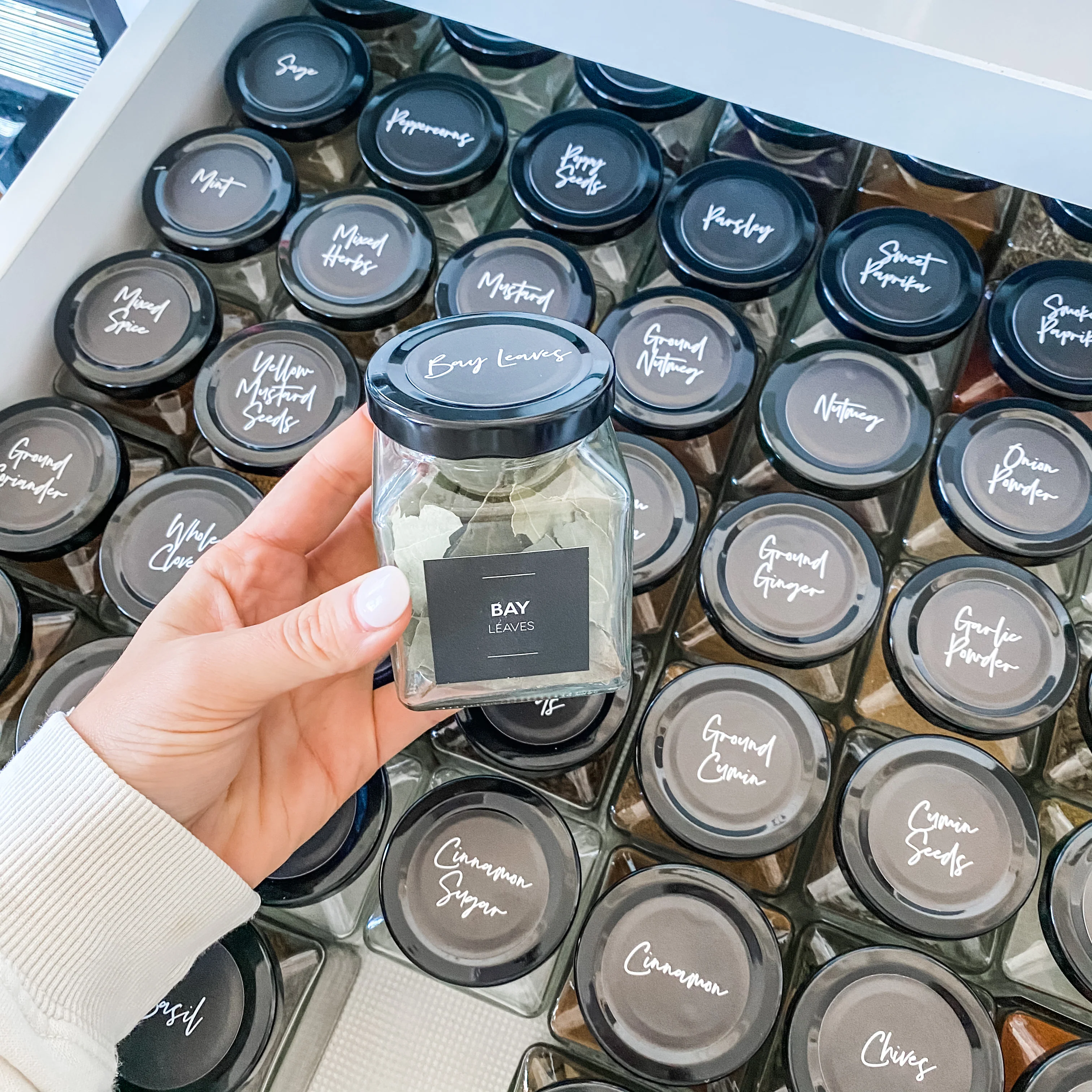 Spice Jar Label Set - Design 23B - Image 4