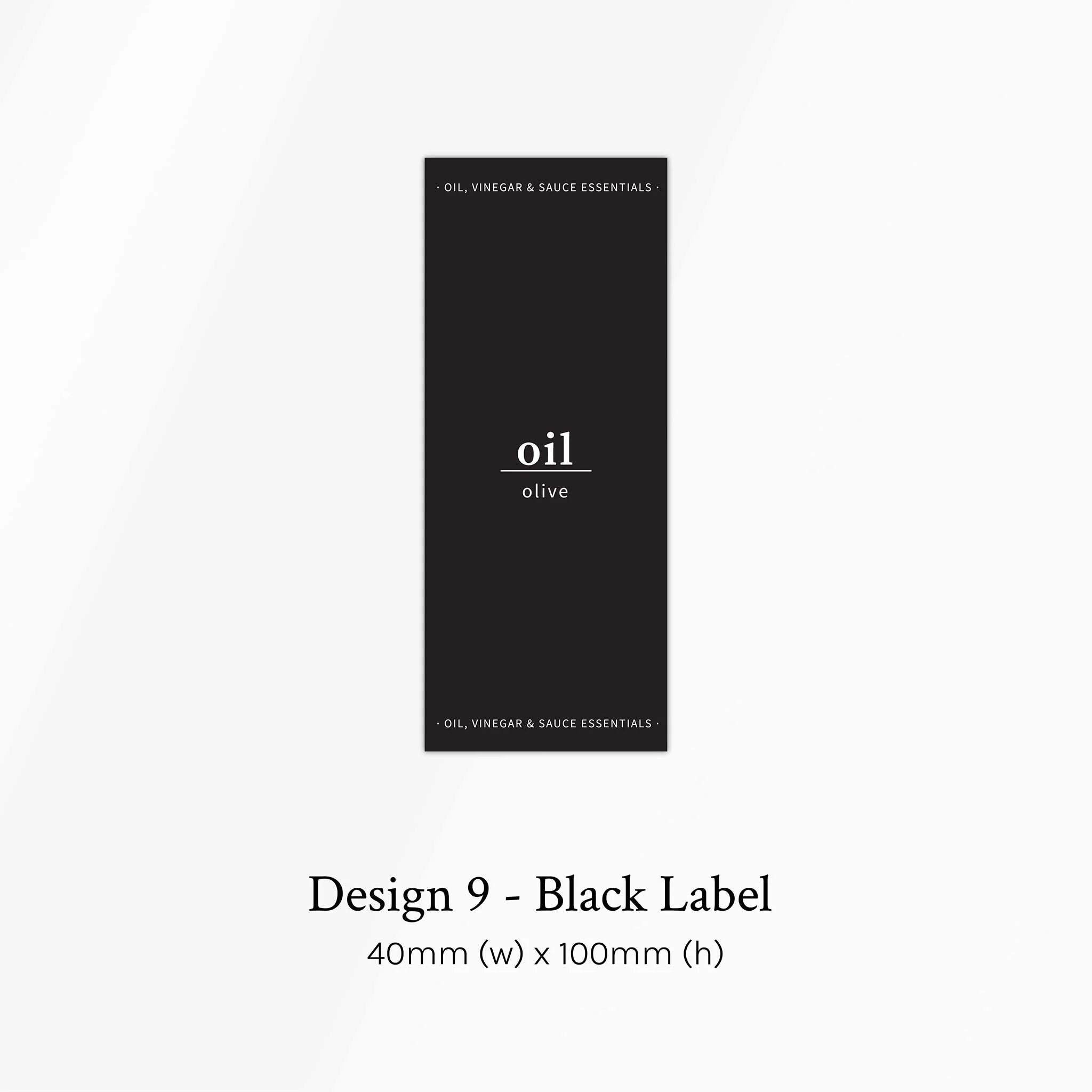 TPS Signature Oil Bottle & Label - Image 3