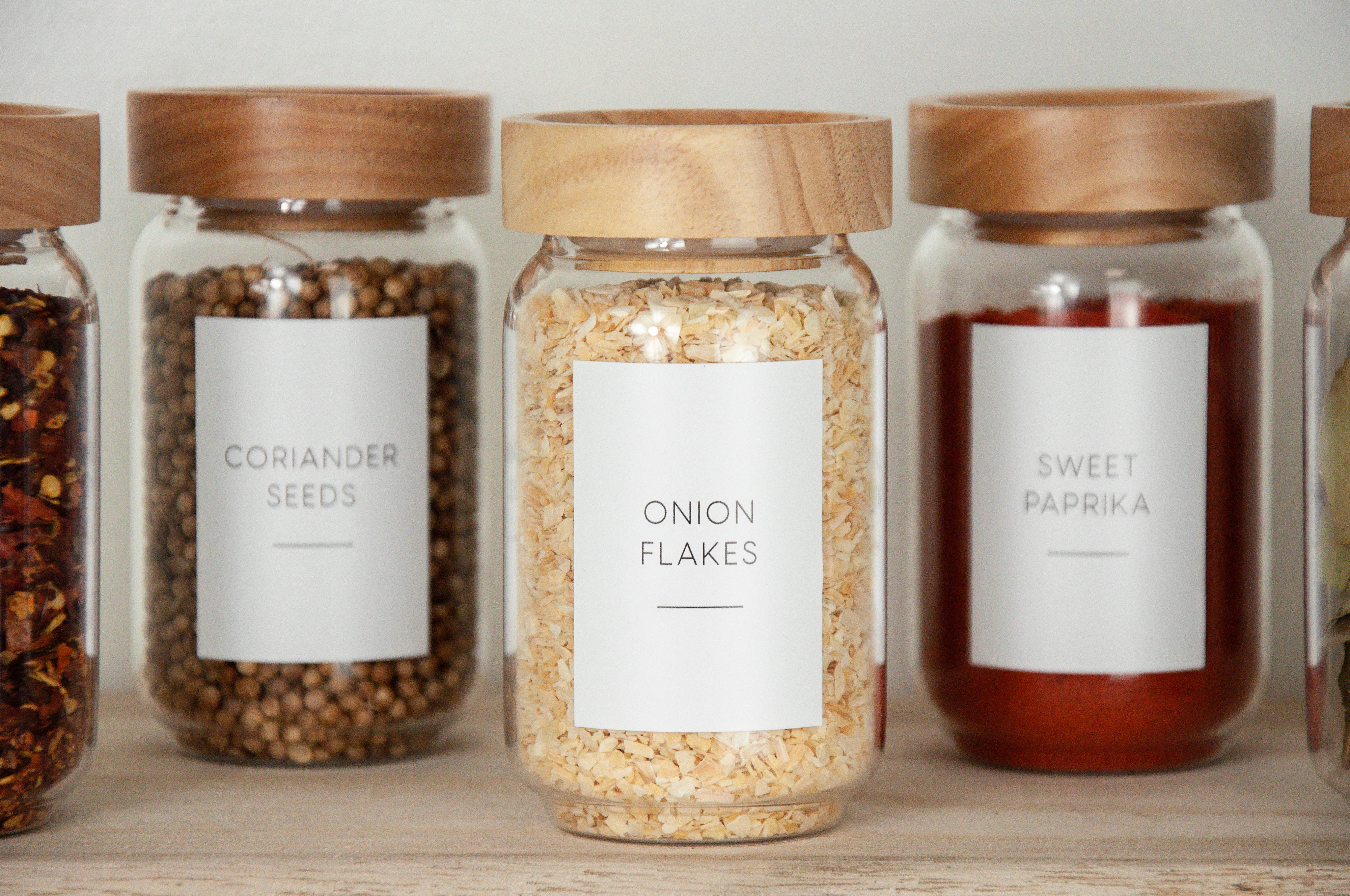 Woodend Spice Jars - Beech (Various Sizes) - Image 4